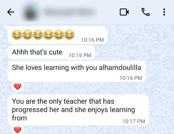 WhatsApp Conversation