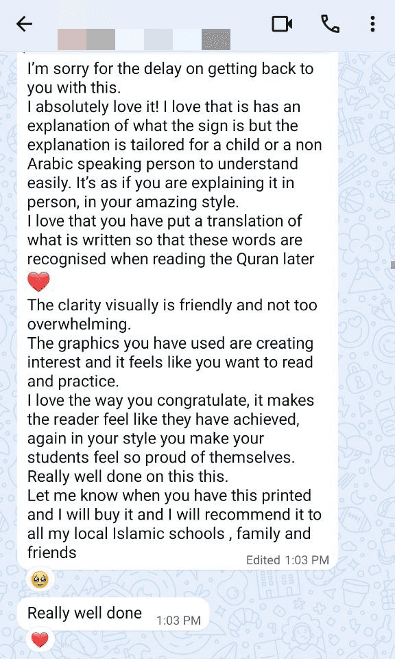 WhatsApp Conversation